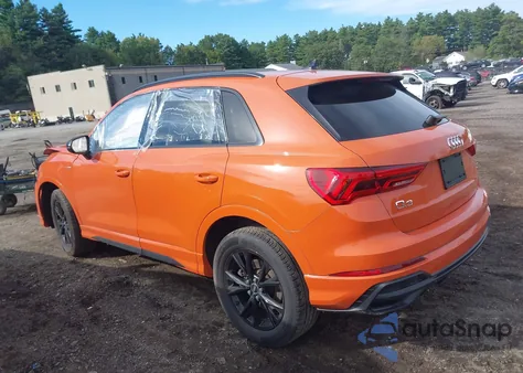 2021 Audi Q3 Premium 45 Tfsi S Line Quattro Tiptronic z USA, uszkodzony, nr VIN WA1DECF37M1131247